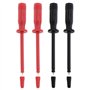 YINETTECH Lot de 4pcs Sondes Test Sécurité avec Connexion à Douille 4 Mm Pointe Pointue Acier Inoxydable avec Capuchon Protectio
