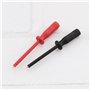 YINETTECH Lot de 4pcs Sondes Test Sécurité avec Connexion à Douille 4 Mm Pointe Pointue Acier Inoxydable avec Capuchon Protectio