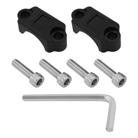 YINETTECH 2 Pièces Supports de Levier de Frein de Moto de 7/8 Pouces avec Vis pour Guidon de Moto Dirt Bike Quad 4 Roues 22mm Co