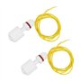 YINETTECH 2pcs Capteurs de Niveau de Liquide à Flotteur M8 x 1