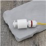 YINETTECH 2pcs Capteurs de Niveau de Liquide à Flotteur M8 x 1,25 Pièce de Rechange AC/DC 110 V 0,5 A Capteur de Niveau d'eau Ad