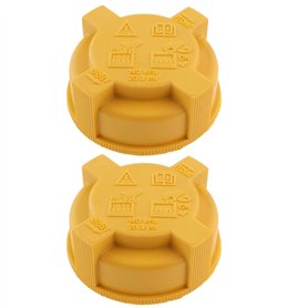 YINETTECH Lot de 2 Bouchons de Vase d'expansion de Radiateur 1134883 Compatible avec Ford Fiesta Compatible avec Focus KA Compat