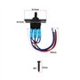 YINETTECH Interrupteurs à Bascule Momentanés à 6 Broches Et 3 Positions 15 A 250 V (on)-Off-(on) Interrupteur D'inversion de Pol