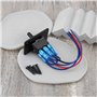 YINETTECH Interrupteurs à Bascule Momentanés à 6 Broches Et 3 Positions 15 A 250 V (on)-Off-(on) Interrupteur D'inversion de Pol