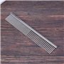 Ocnvlia Peigne à Franges en Macramé Tapisserie Peigne à Tisser Artisanat en Acier Inoxydable pour Brosser Les Cheveux Longs Cord
