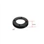 VGOL Lot de 2 boulons de manivelle de vélo en Alliage d'aluminium Noir M30 compatibles avec Le système SRAM Dub System Manivelle