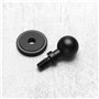 VGOL Convertisseur de Tête Sphérique 17mm 1/4 Tête de Vis/Filetage pour Moniteur de Voiture GPS Téléphone Portable Base de Monta