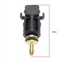 VGOL Capteur de Température du Liquide de Refroidissement Moteur Compatible avec BMW Série 1 E81 E87 Série 3 E46 E90 E91 E92 136