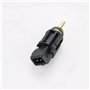 VGOL Capteur de Température du Liquide de Refroidissement Moteur Compatible avec BMW Série 1 E81 E87 Série 3 E46 E90 E91 E92 136