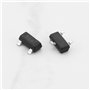 VGOL 50PCS AO3400 A09T 5.7A 30V N-canal P-canal Mode d'amélioration Transistor à Effet de Champ Compatible avec Transistor MOSFE