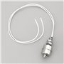 VGOL 2pcs 45mm Capteur de Contrôle de Commutateur de Flotteur de Niveau d'eau Liquide Interrupteur à Flotteur en Acier Inoxydabl