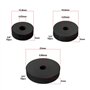 VGOL 30 Lot Rondelles Plates en Caoutchouc pour Robinets de Bain 3/8" 1/2" 3/4" pour Boulons Vis Robinets Appareils électroménag