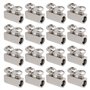 VGOL Lot de 50 colliers de serrage M3 à double trou 10 x 5 mm