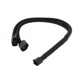 VGOL Faisceau de Câbles Convertisseur de Klaxon de Voiture 1 à 2 Connecteurs Longueur 50 Cm Compatible avec Ford Compatible avec