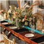 Cliettilw Lot de 16 serviettes carrées en satin de soie, nappes de table, nappes en tissu doux et lisse, pour mariage, , décorat