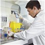 Pvczool Tubes à Centrifuger Coniques 100 PièCes 15 ML avec Bouchons à Vis, RéCipient de Test de Laboratoire Gradué et Marques D'