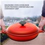 Pvczool Bouton de Four Hollandais pour Le Remplacement du Bouton, Bouton de Remplacement en BakéLite Pots de Four Hollandais Bou