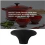 Pvczool Bouton de Four Hollandais pour Le Remplacement du Bouton, Bouton de Remplacement en BakéLite Pots de Four Hollandais Bou