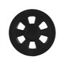 Lrtzizy 60mmx15mm Valise Remplacement Roues Bagages Valise Remplacement Résistant à L'Usure Protection de L'Environnement PU Noi