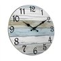 Plmvhpb Horloge de Salle de Bain Horloges Murales Rustiques à Piles