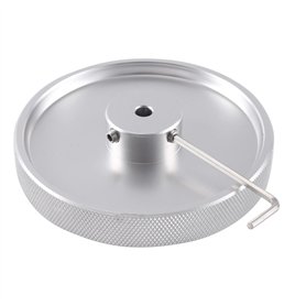 BOFRHME Roue de MèTre D'Encodeur de Mesure D'Alliage D'Aluminium Industriel de 300Mmx6Mm pour la Roue D'Encodeur D'Accessoires D