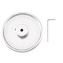BOFRHME Roue de MèTre D'Encodeur de Mesure D'Alliage D'Aluminium Industriel de 300Mmx6Mm pour la Roue D'Encodeur D'Accessoires D