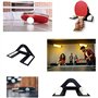 Qezodsx 1 PCS Porte-Pagaie de Tennis de Table Porte-Balle de -Pong avec Étagère Porte-Balle
