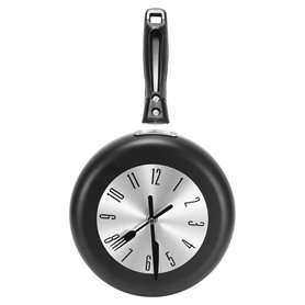 8 inch Frying Design Wall Clock Metal Kitchen Clock