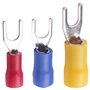 Niejgay 300 PièCes SéRies 22-16 16-14 12-10 AWG Fourche IsoléE Pelle Type U Connecteur de Borne à Sertir éLectrique