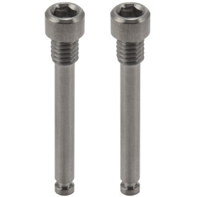 Yoiimiya Boulons en Titane pour Plaquette de Frein à Disque de Inserts de Goupille FiletéE Vis pour éTrier à Disque Hydraulique