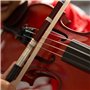 berjalan 3 PièCes SéRies Violon Archet Kit de Remplacement de Cheveux Violon 29,2 Pouces Violon Archet Rehair Outils Musical Bow