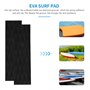 Giilayky Lot de 4 patins de traction pour planche de surf Eva Surfing Skimboard Tapis de traction antidérapant arrière pour plan