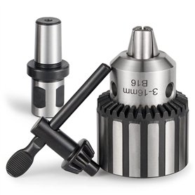 Anlayliay Mandrin de perceuse magnétique très résistant de 1 à 13 mm avec adaptateur 3/4"