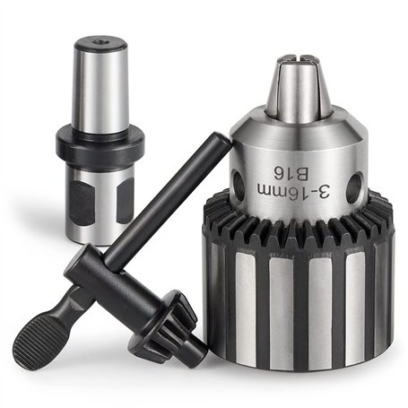 Anlayliay Mandrin de perceuse magnétique très résistant de 1 à 13 mm avec adaptateur 3/4"