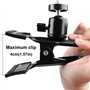 Myqqhbs Support de téléphone rotatif pour guitare, partition de musique, support de téléphone vidéo en direct, accessoires pour 