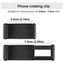 Myqqhbs Support de téléphone rotatif pour guitare, partition de musique, support de téléphone vidéo en direct, accessoires pour 