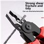 Geieold Ensemble de pinces à tête interchangeable, outil multifonction 5 en 1, électricien spécial
