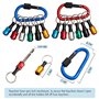 Sknrlko Porte-embout porte-clés Easy Release et Quick Change Porte-embouts de tournevis 2 jeux de 6 porte-embouts 1/4
