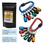 Sknrlko Porte-embout porte-clés Easy Release et Quick Change Porte-embouts de tournevis 2 jeux de 6 porte-embouts 1/4