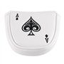 Geieold Couverture de TêTe de Putter de Maillet de Golf Protecteur de Club MagnéTique Convient pour Les Putters de Style 2 Balle