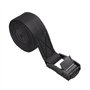 Myqqhbs Kit de Sangle D'Arrimage de Batterie de 1 Pouce X 4 Pieds avec Boucle à Came en Acier Inoxydable, Support et Vis pour Ba