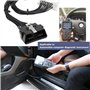 SING F LTD 1 câble répartiteur OBD2 OBDII 16 broches 1 vers 2 mâle vers femelle pour instrument de diagnostic d'ordinateur autom