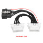 SING F LTD 1 câble répartiteur OBD2 OBDII 16 broches 1 vers 2 mâle vers femelle pour instrument de diagnostic d'ordinateur autom