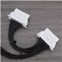 SING F LTD 1 câble répartiteur OBD2 OBDII 16 broches 1 vers 2 mâle vers femelle pour instrument de diagnostic d'ordinateur autom