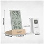 Raddy V5 Station météo sans fil, Thermomètre hygromètre intérieur et extérieur, moniteur de température et d'humidité, alimenté 