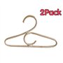 Giilayky 2 Pcs Rotin VêTements Cintre Style Nordique Enfants VêTements Organisateur Rack Enfants Cintre Enfants Chambre DéCor Ci