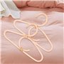 Giilayky 2 Pcs Rotin VêTements Cintre Style Nordique Enfants VêTements Organisateur Rack Enfants Cintre Enfants Chambre DéCor Ci