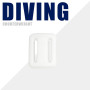 poids en plomb enduit blanc durable (0