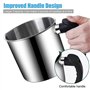 Gaqnzjx Versage pour la fabrication de bougies, pot de fusion de cire à Double bouilloire de 44 Oz, fabrication de bougies, rési