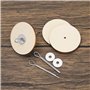 eMagTech Lot de 30 goupilles fendues pour poupée - Kit d'accessoires pour poupée - 30 mm, 40 mm, 50 mm